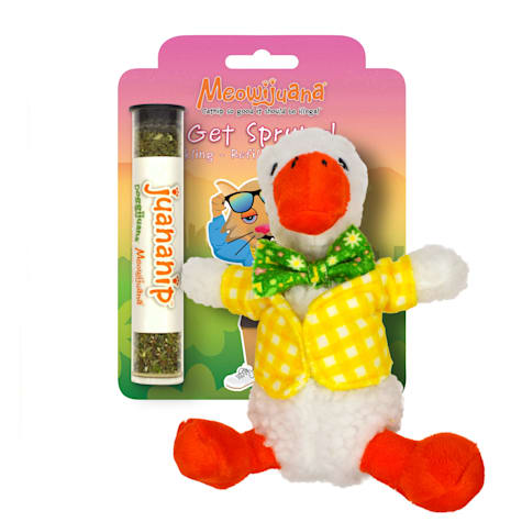 Meowijuana Get Sprung Refillable Duckling Cat Toy