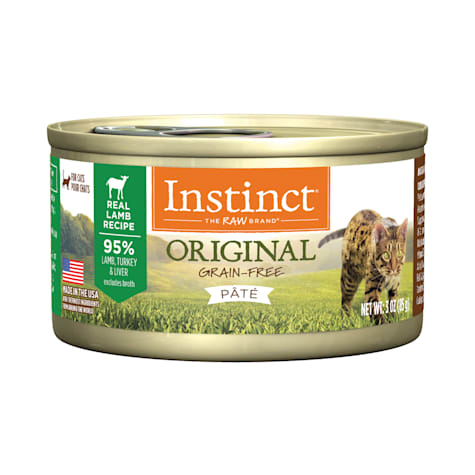 Instinct Original Grain Free Real Lamb Recipe Natural Wet Canned Cat Food