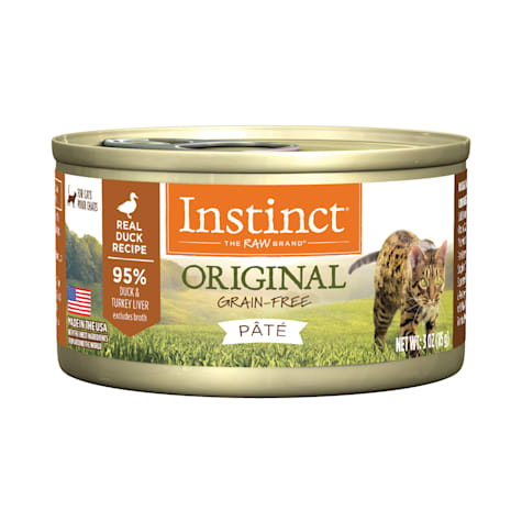 Instinct Original Grain Free Real Duck Recipe Natural Wet Canned Cat Food