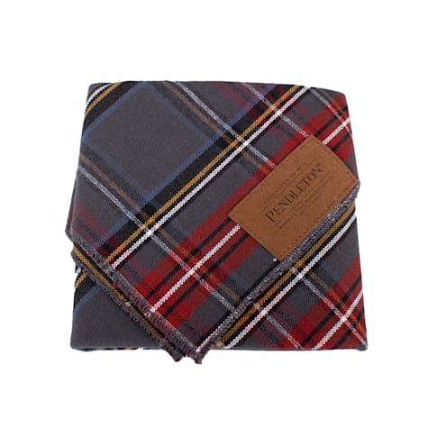 Pendleton Plaid Dog Bandana in Grey Stewart