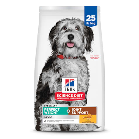 Hill's Science Diet Adult Perfect Weight & Joint Support Chicken Recipe Dry Dog Food