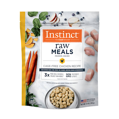 Instinct Freeze Dried Raw Meals Grain Free Cage Free Chicken Recipe Cat Food