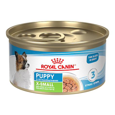 Royal Canin Size Health Nutrition X-Small Thin Slices in Gravy Wet Puppy Food