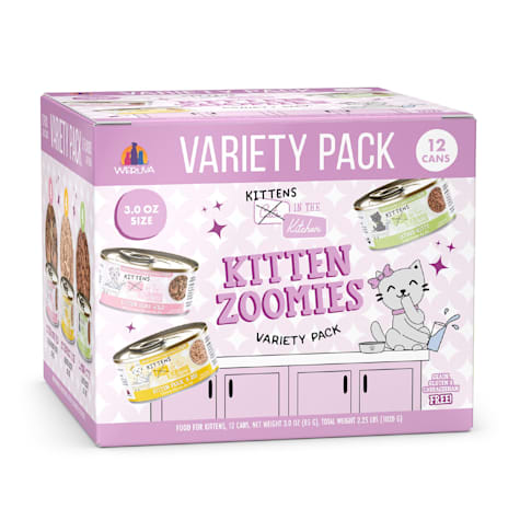 Cats in the Kitchen Kitten Zoomies Variety Pack Wet Cat Food