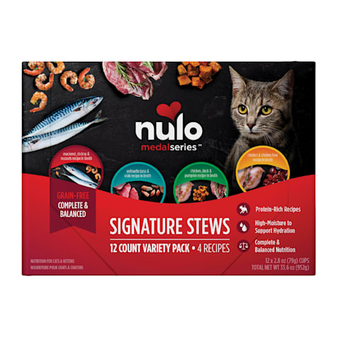 Nulo MedalSeries Signature Stew Variety Pack Wet Cat Food