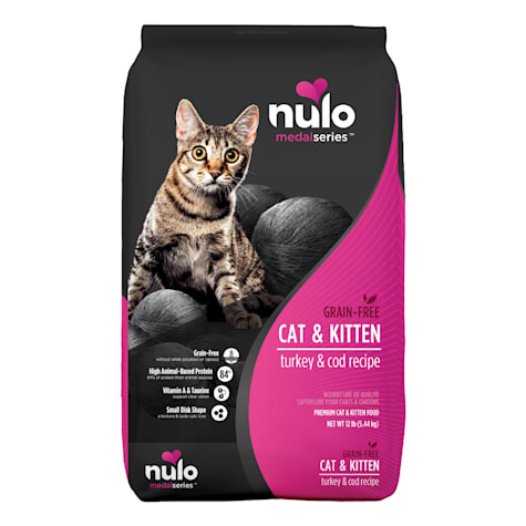 Nulo MedalSeries Grain-Free Turkey & Cod Dry Cat & Kitten Food