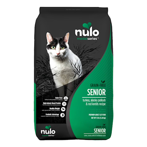 Nulo MedalSeries Grain-Free Turkey, Alaska Pollock & Red Lentils Senior Dry Cat Food