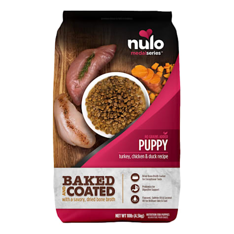 Nulo MedalSeries Baked & Coated Turkey, Chicken & Duck Dry Puppy Food