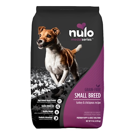 Nulo MedalSeries Grain-Free Turkey & Chickpeas Small Breed Dry Dog Food
