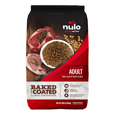 Nulo MedalSeries Baked & Coated Beef, Pork & Lamb Adult Dry Dog Food