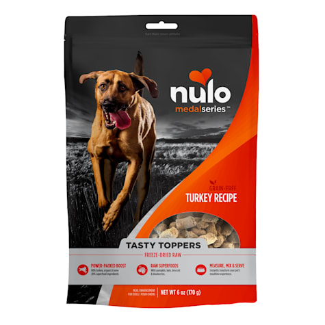 Nulo MedalSeries Tasty Toppers Turkey Freeze-Dried Raw Dog Food