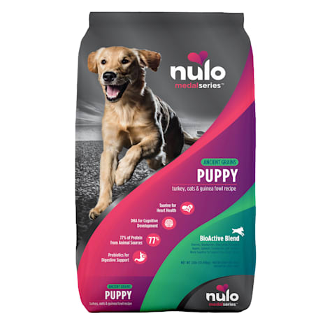 Nulo MedalSeries Ancient Grains Turkey, Oats & Guinea Fowl Dry Puppy Food