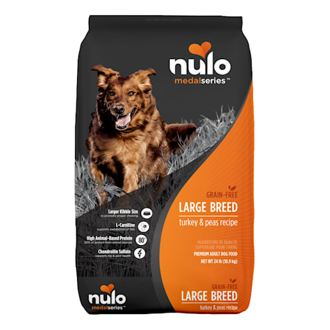 Nulo MedalSeries Grain-Free Turkey & Peas Recipe Large Breed Adult Dry Dog Food