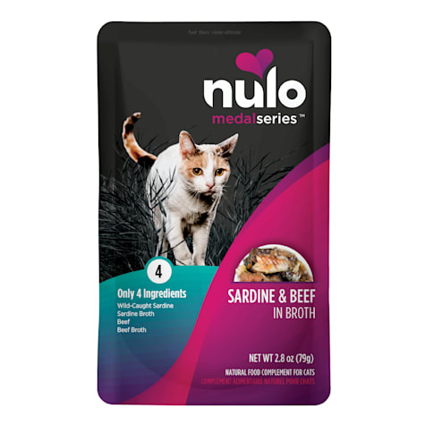 Nulo MedalSeries Grain-Free Sardine & Beef in Broth Wet Cat Food