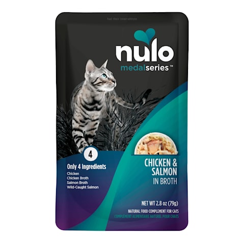 Nulo MedalSeries Grain-Free Chicken & Salmon in Broth Wet Cat Food