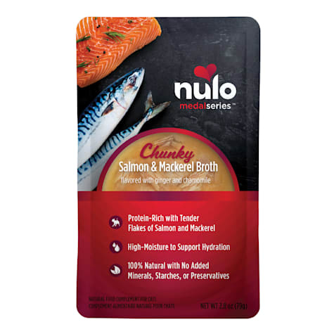 Nulo MedalSeries Chunky Salmon & Mackerel Broth Wet Cat Food