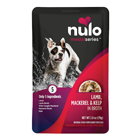 Nulo MedalSeries Lamb, Mackerel & Kelp in Broth Wet Dog Food Toppers