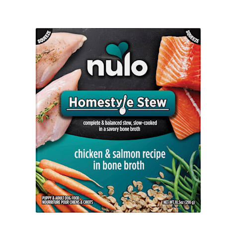 Nulo MedalSeries Homestyle Stew Chicken & Salmon in Bone Broth Wet Dog Food