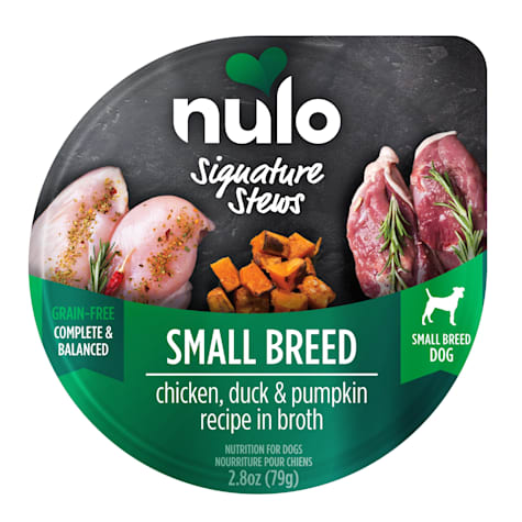 Nulo Signature Stews Chicken, Duck & Pumpkin in Broth Small Breed Wet Dog Food