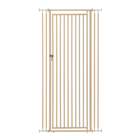 Richell Beige Steel Cat Extra Tall Safety Gate