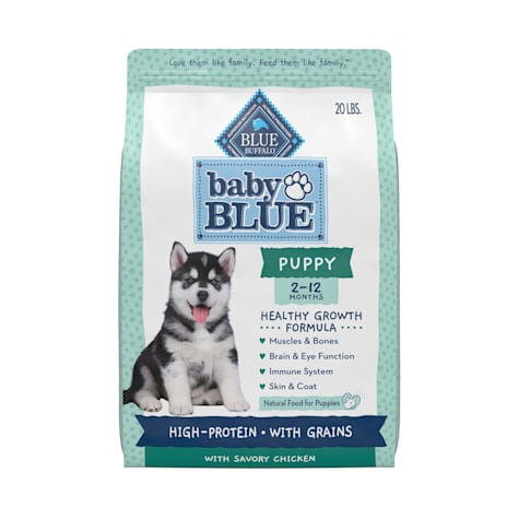 Blue Buffalo Baby Blue Healthy Growth Formula with DHA, High-Protein Savory Chicken Recipe Natural Dry Food for Puppies