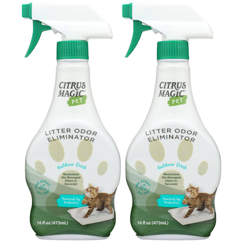 Citrus Magic Outdoor Fresh Citrus Magic Pet Probiotic Litter Odor Eliminator