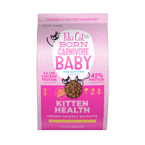 Tiki Cat Born Carnivore Baby Chicken & Egg NON-GMO Dry Cat Food