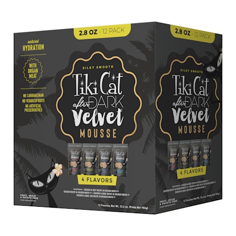 Tiki Cat After Dark Velvet Mousse Variety Pack Wet Cat Food