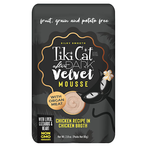 Tiki Cat After Dark Velvet Mousse Chicken Wet Food for Cats