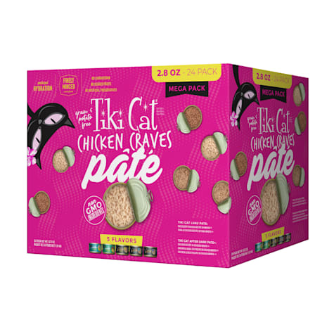 Tiki Cat Mega Pack Chicken Pates Wet Food for Cats