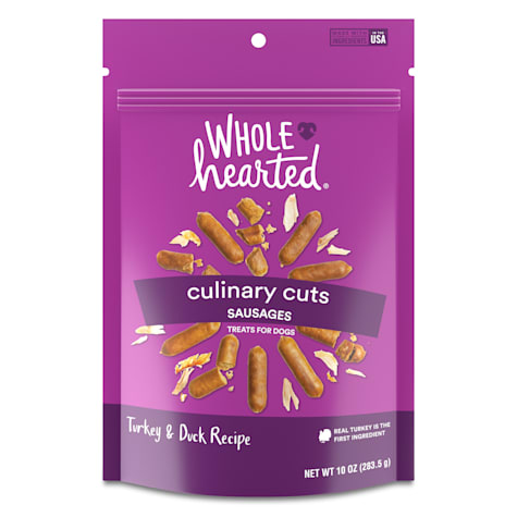 WholeHearted Culinary Cuts Sausages, Turkey & Duck Recipe Dog Treats