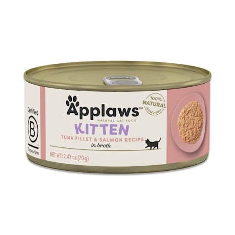 Applaws Limited Ingredient Tuna & Salmon in Broth Canned Wet Kitten Food