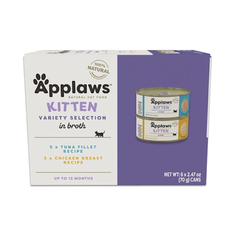 Applaws Limited Ingredient Variety Pack in Broth Canned Kitten Food
