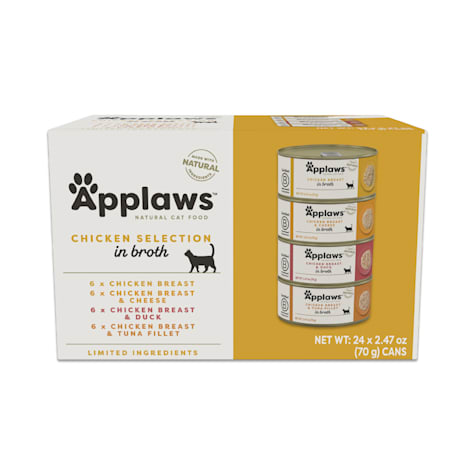 Applaws Limited Ingredient Chicken Variety Pack in Broth Canned Cat Food