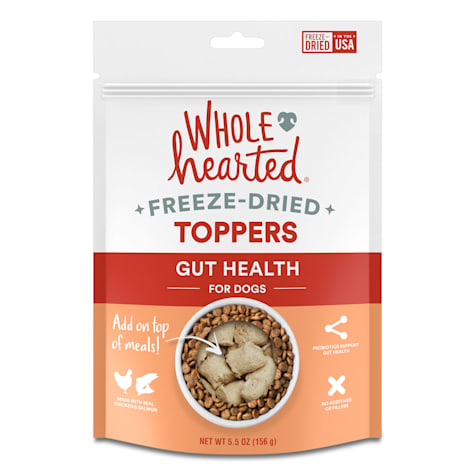 WholeHearted Freeze-Dried Gut Health Dog Food Toppers