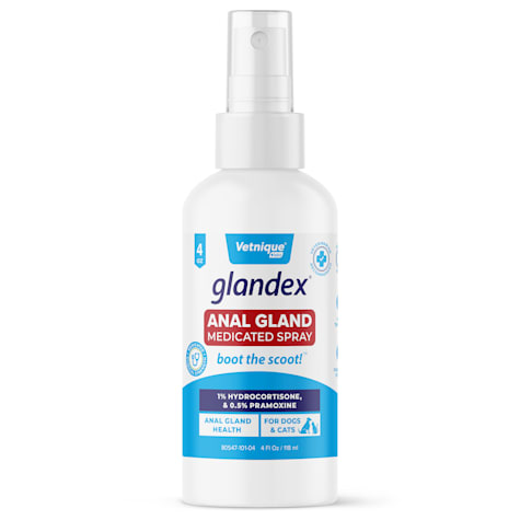 Vetnique Glandex Anal Gland Medicated Spray for Dogs & Cats