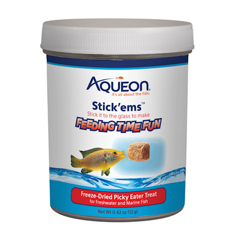 Aqueon Stick'ems Freeze-Dried Pickey Eater Treat