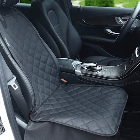 Paw Brands PupProtector Black Front Seat Dog Car Seat Cover
