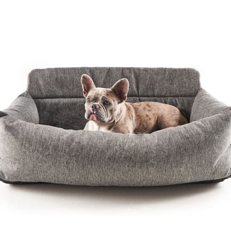 Paw Brands PupProtector Memory Foam Double Seat Dog Car Bed