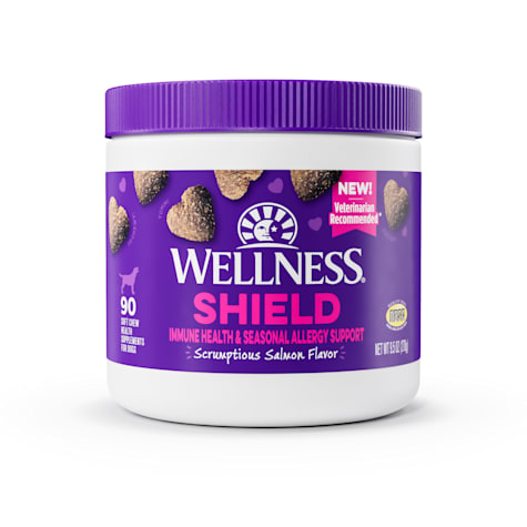 Wellness Salmon Flavored Soft Chew Immune & Allergy Supplements for Dogs