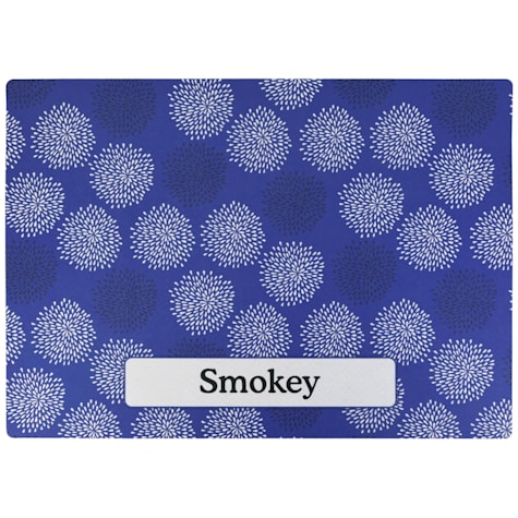 Drymate Good Medicine Blue Personalized Cat Litter Mat