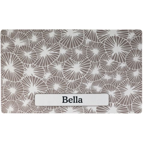 Drymate Kahopo Grey Personalized Pet Feeding Mat