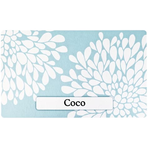Drymate Rejuvenation Blue Personalized Pet Feeding Mat