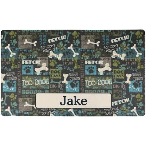 Drymate Green Best Friend Personalized Dog Feeding Mat