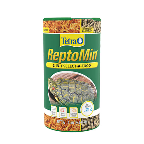 Tetra Reptomin 3-In-1 Select-A-Food and Treats Formulated For Aquatic Turtles