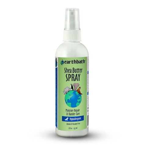 Earthbath Hypoallergenic Shea Butter Spray for Moisture Repair & Dander Care for Dogs