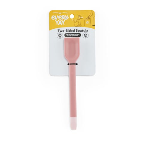 EveryYay Pink Two-Sided Spatula for Pets