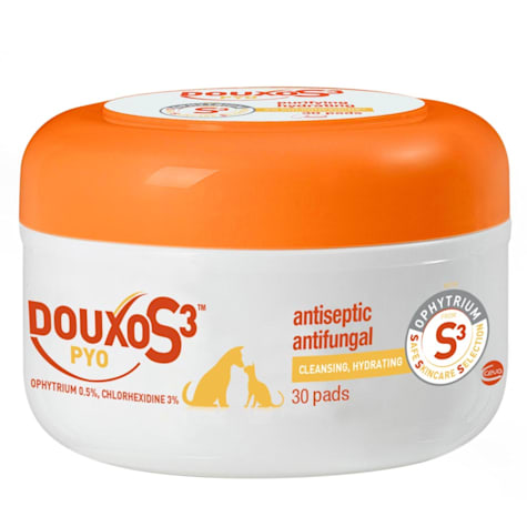 Douxo S3 PYO Wipes for Dogs