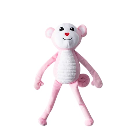 PetShop by Fringe Studio Monkey Love Plush Dog Toy