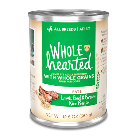 WholeHearted Lamb, Beef & Brown Rice Recipe Pate Dog Food